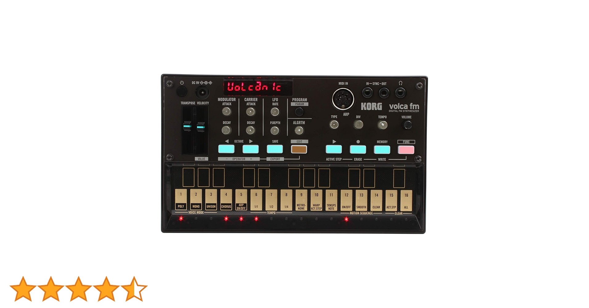 Amazon | KORG(コルグ) デジタル シンセサイザー 16ステップ